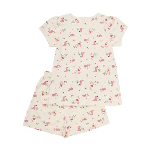 Celavi Pyjama Baumwoll-Viscose Schnabeltier kurz