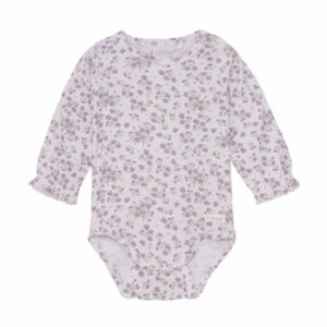 Fixoni Bambusviskose Body Blumen lila