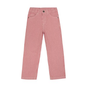 Minymo Twill Hose rot gestreift