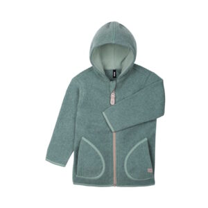 Pure Pure Baumwollfleece Jacke salbei