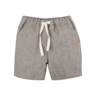 Pure Pure Leinen-Shorts braun ecru