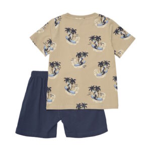 Minymo Set Shirt und Shorts Hai