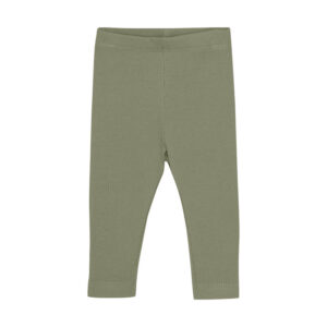 Minymo TENCEL™ Rippstrick Leggings Sea Spray