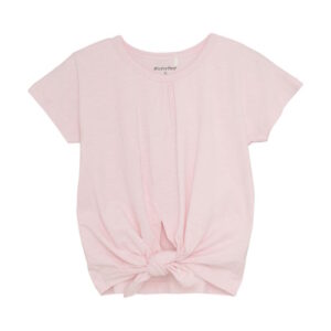 Minymo Knotenshirt Rosen Quartz