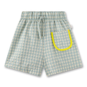 Sanetta Pure Shorts hellblau kariert