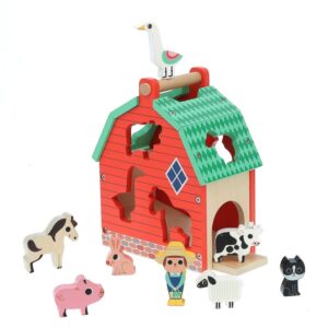 Vilac - Formenpuzzle Bauernhof