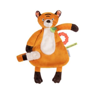 Moulin Roty Kuscheltuch Tiger mit Nuggihalter