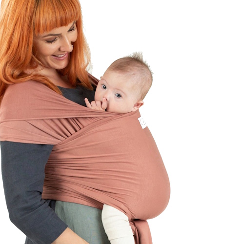 Isara Rusty Rose Stretchy Wrap