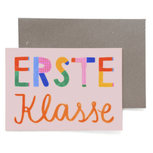 Frau Ottilie - Grusskarte Erste Klasse