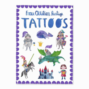 Frau Ottilie Kinder-Tattoos Ritter & Drachen