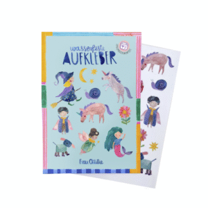 Frau Ottilie spülmaschinenfeste Sticker *Fantastische Wesen*
