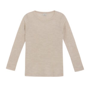 Celavi Merinowoll Langarmshirt Rose Dust