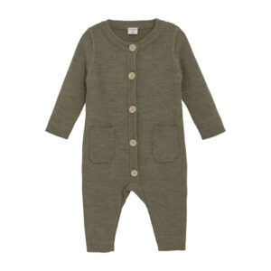 Celavi Strick-Overall Dusky Green