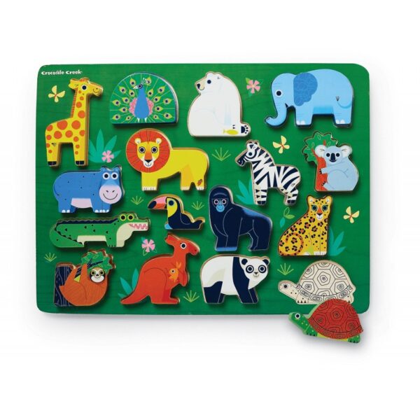 Holzpuzzle Zoo