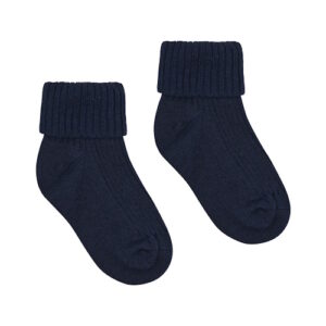 Hust & Claire Woll-Bambus Socken More Navy