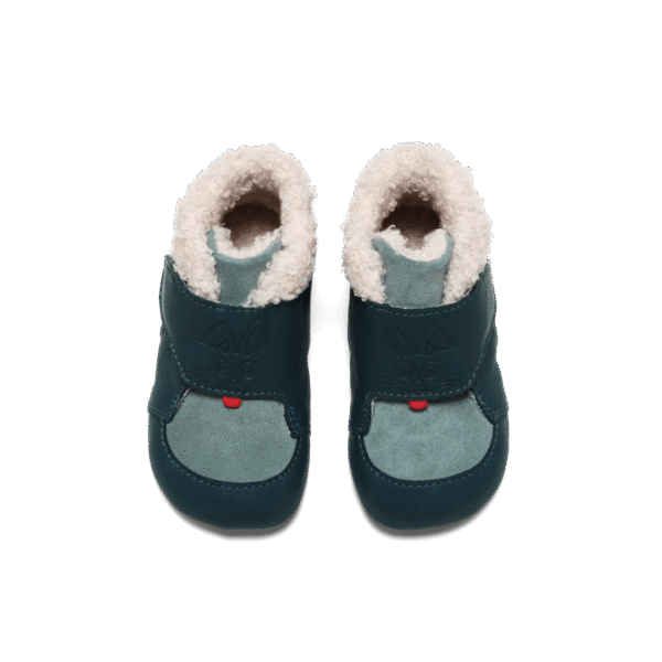 Affenzahn Krabbelschuh Leder Growy Hase – Bild 6