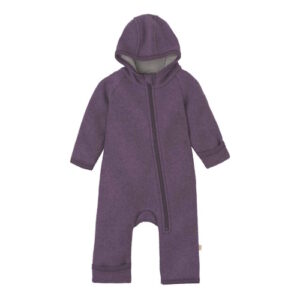 Disana Wollwalk Zip-Overall Aubergine