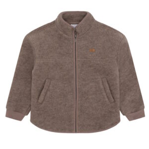 Hust & Claire Wollfleece Jacke Deer Melange