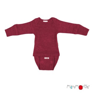 Manymonths Body/Shirt langarm Wild Pomegranate