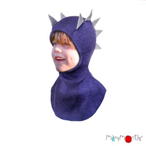 ManyMonths Dino Mütze Twilight Blue