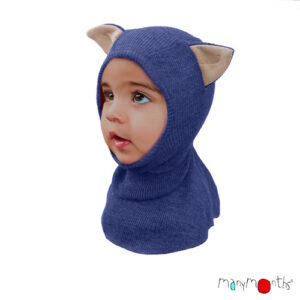 ManyMonths Kitty Ears Mütze Twilight Blue
