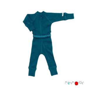 Manymonths One Piece Suit Seabreeze Teal
