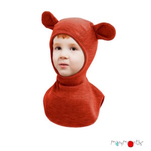 ManyMonths Teddy Bear Ears Mütze Rich Amber