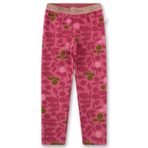 Sanetta Pure Thermo-Leggings pink gemustert