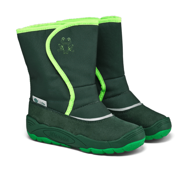 Affenzahn Schneestiefel Vegan Freezy Frosch – Bild 3