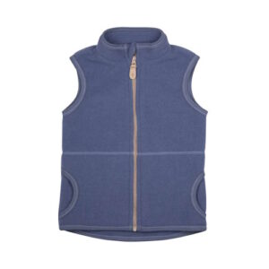Pure Pure Wollfleece Weste smoke blue