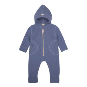 Pure Pure Wollfleece Overall aus Bio-Merinowolle smoke blue