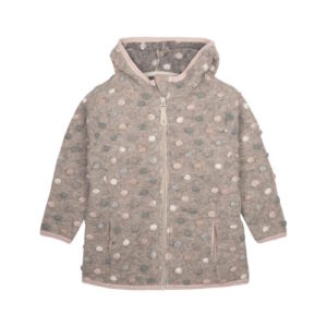 Pure Pure Wollwalk Jacke multicolor dots