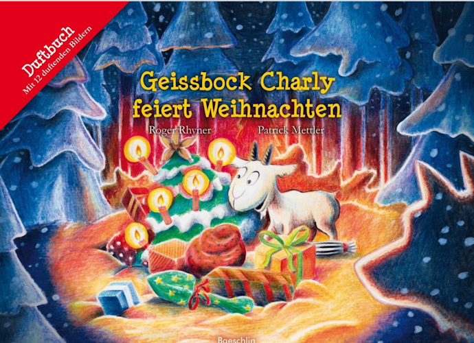 Geissbock Charly feiert Weihnachten
