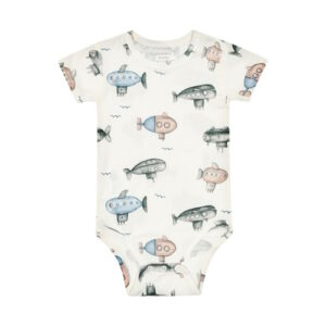 Hust&Claire Bambusviskose Body U-Boot ivory kurz