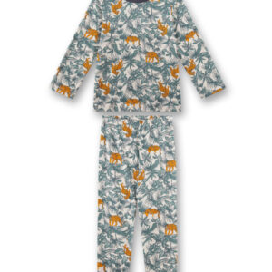 Sanetta Schlafanzug grün Dschungel