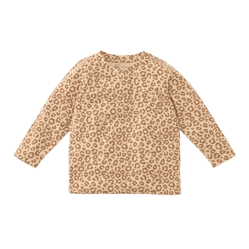 Cloby UV Langarmshirt 50+ Leopard brown