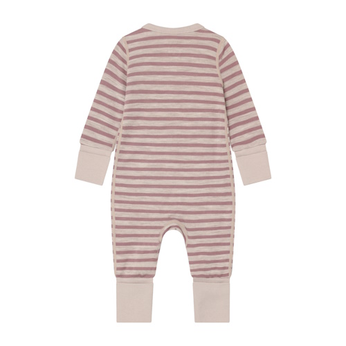 Celavi Bambus-Wolle Doubleface Strampler Grape Shake – Bild 3