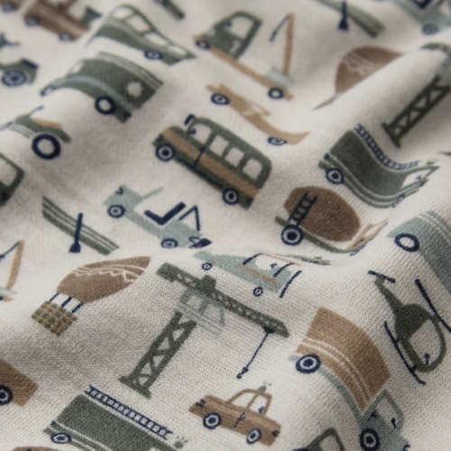 Hust&Claire Woll-Bambus Langarmshirt Traffic – Bild 2