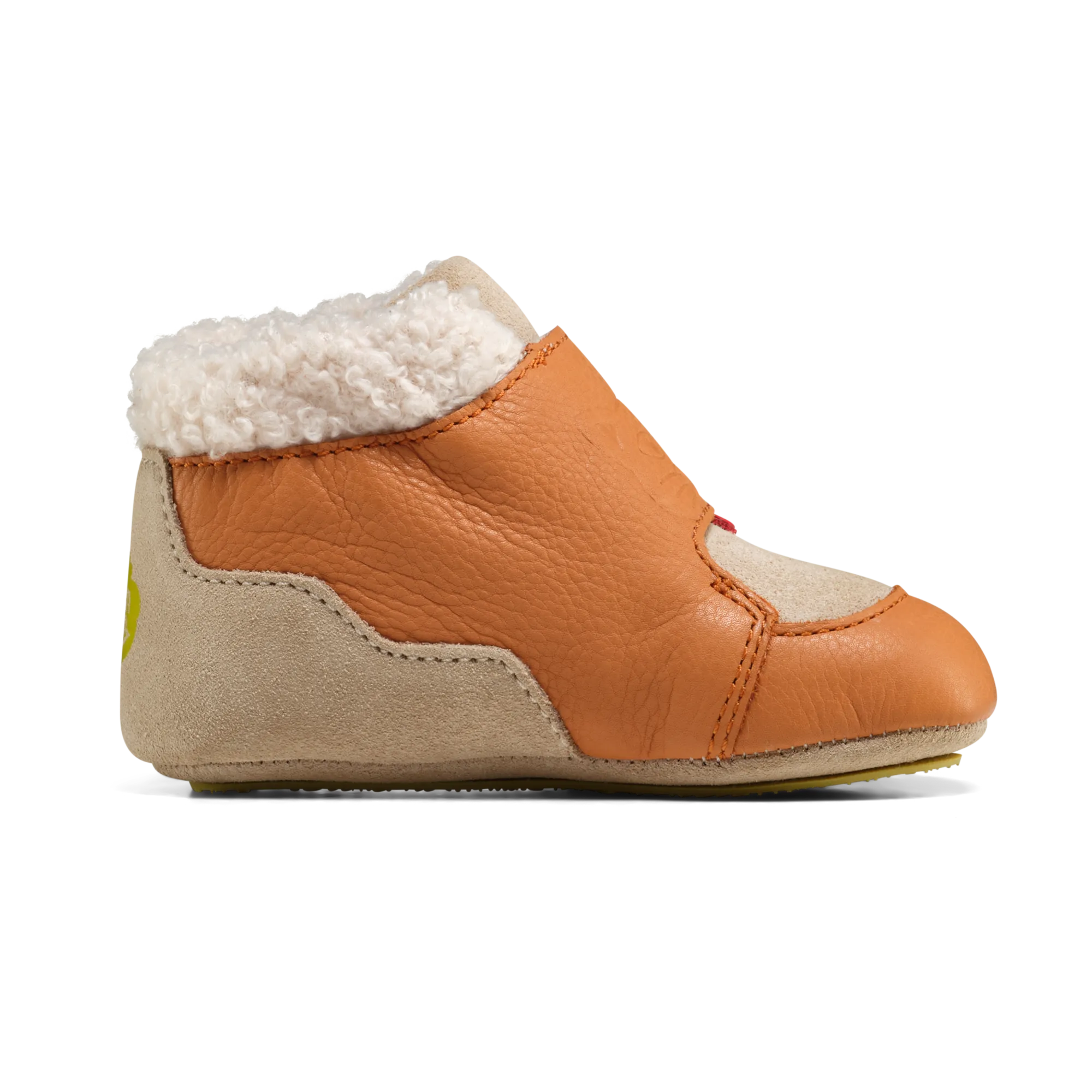 Krabbelschuh Leder Growy Katze – Bild 6