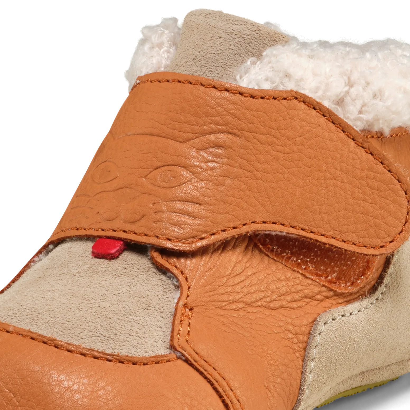 Krabbelschuh Leder Growy Katze – Bild 10