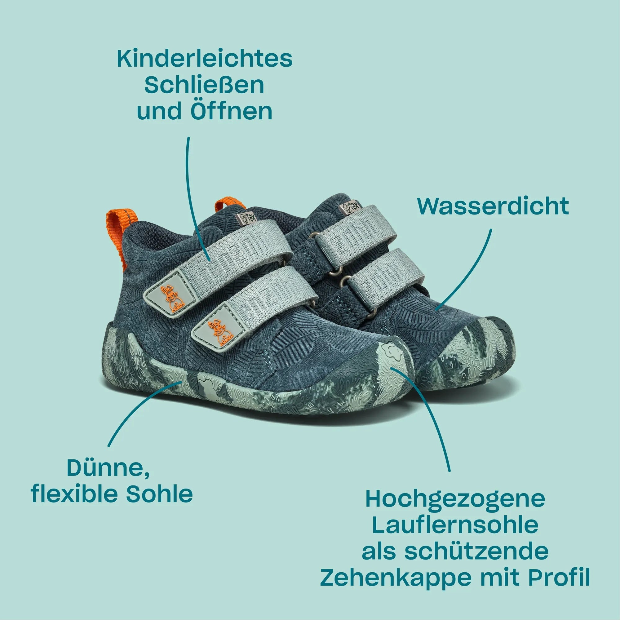 Lauflerner Übergangsschuh Leder Talky Affenzahn – Bild 13