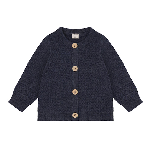 Celavi Strickjacke Ombre Blue