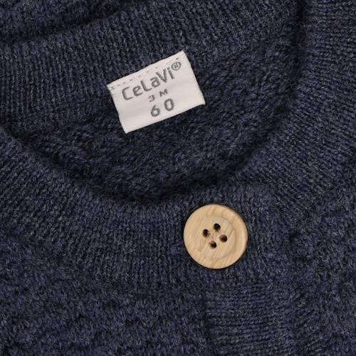 Celavi Strickjacke Ombre Blue – Bild 2