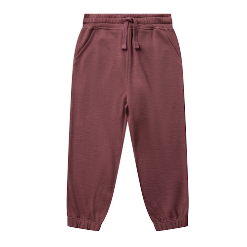 Hust & Claire Woll-Bambus Trainerhose Old Rose