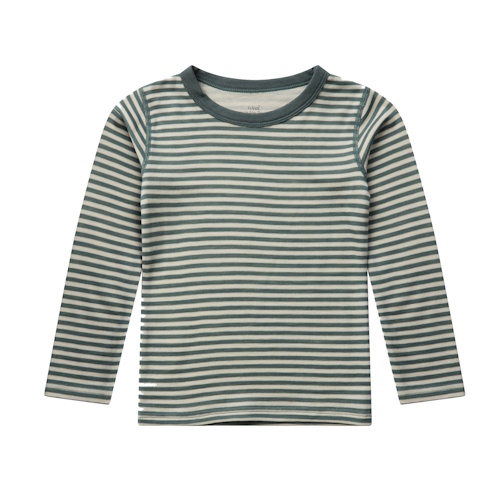 Hust&Claire Woll-Bambus Langarmshirt Balsam Green