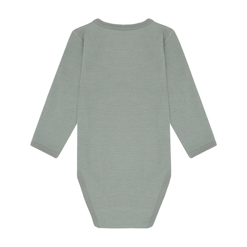 Hust&Claire Wolljersey Body Slate Green – Bild 3