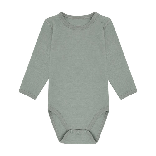 Hust&Claire Wolljersey Body Slate Green