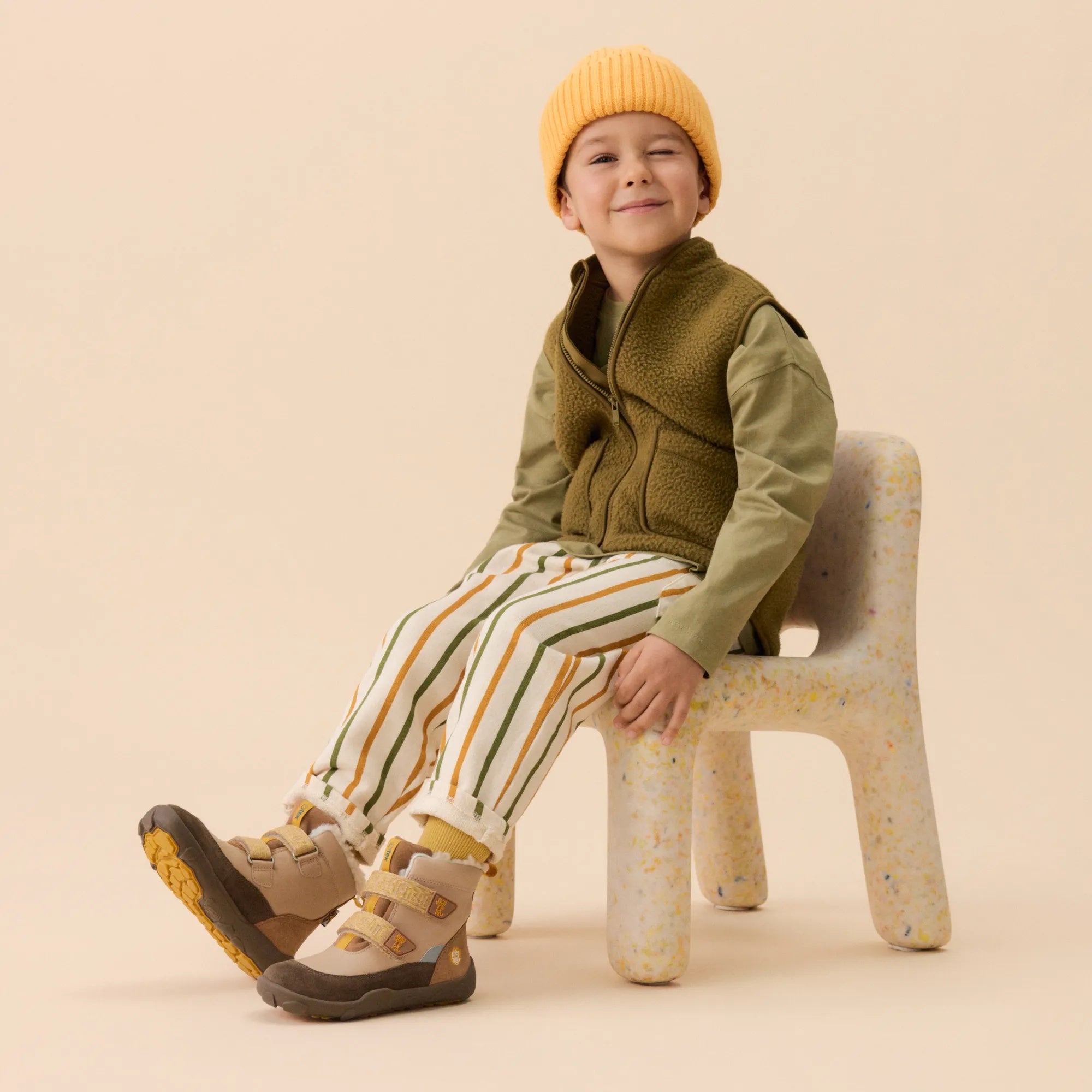 Winterstiefel Leder Winty Tiger – Bild 2