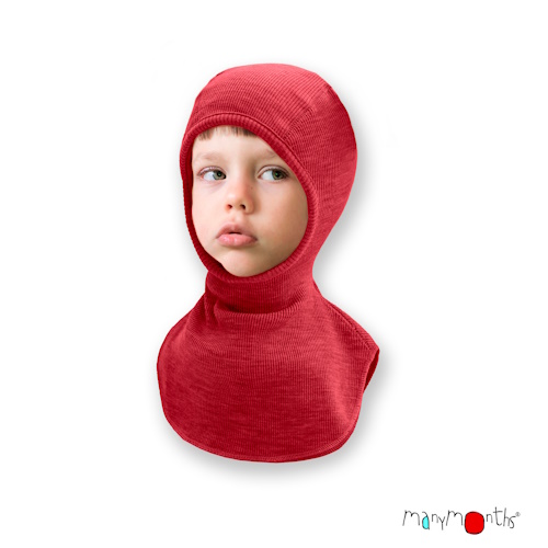 ManyMonths Elefanten Mütze Aurora Red – Bild 2