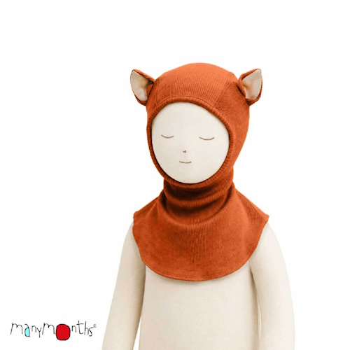 ManyMonths Fox Ears Mütze Rich Amber
